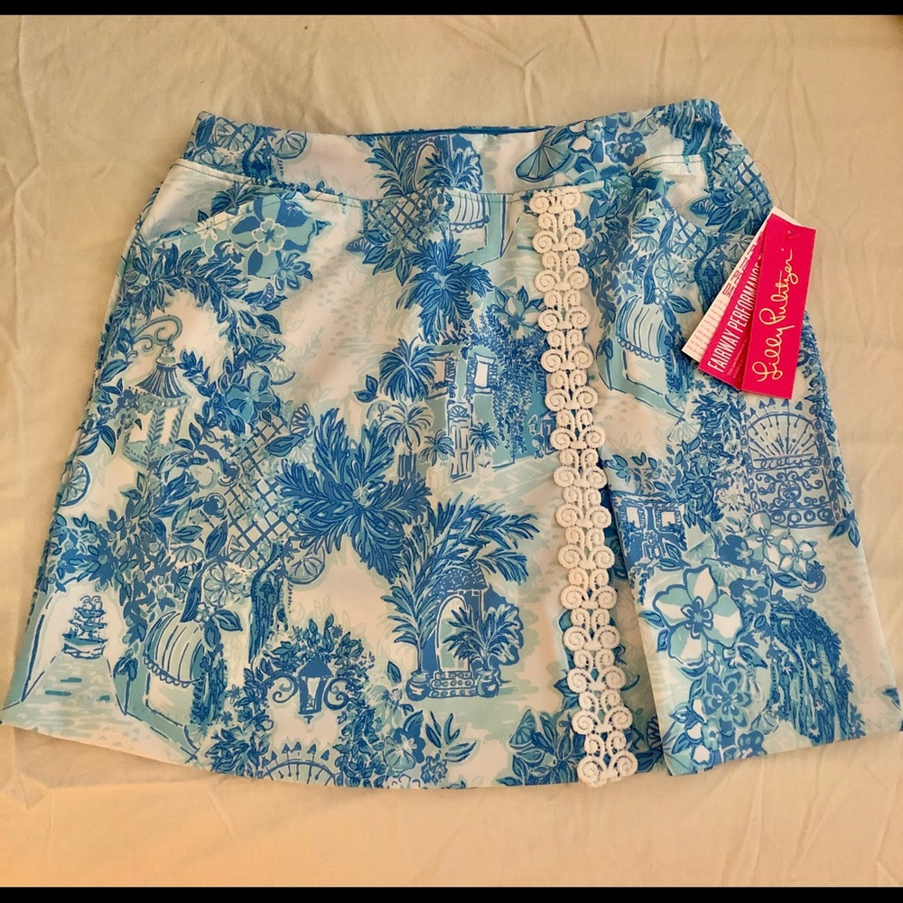 NWT Lilly Pulitzer UPF 50+ Luxletic Daphne Skort